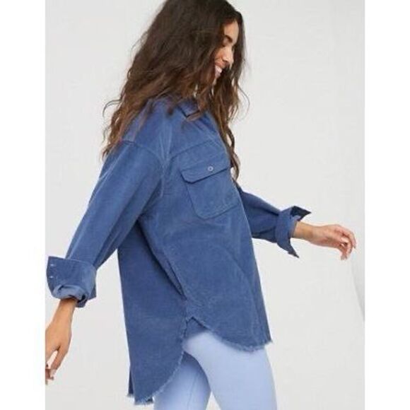 OFFLINE by Aerie quarter zip Corduroy Shacket NWT size S m1 - Picture 1 of 5